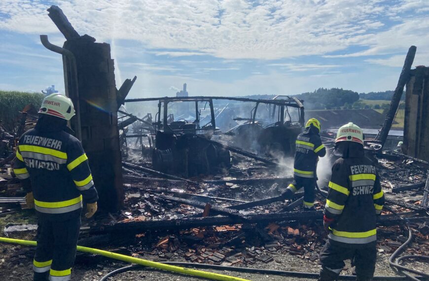 Wirtschaftsgebäudebrand