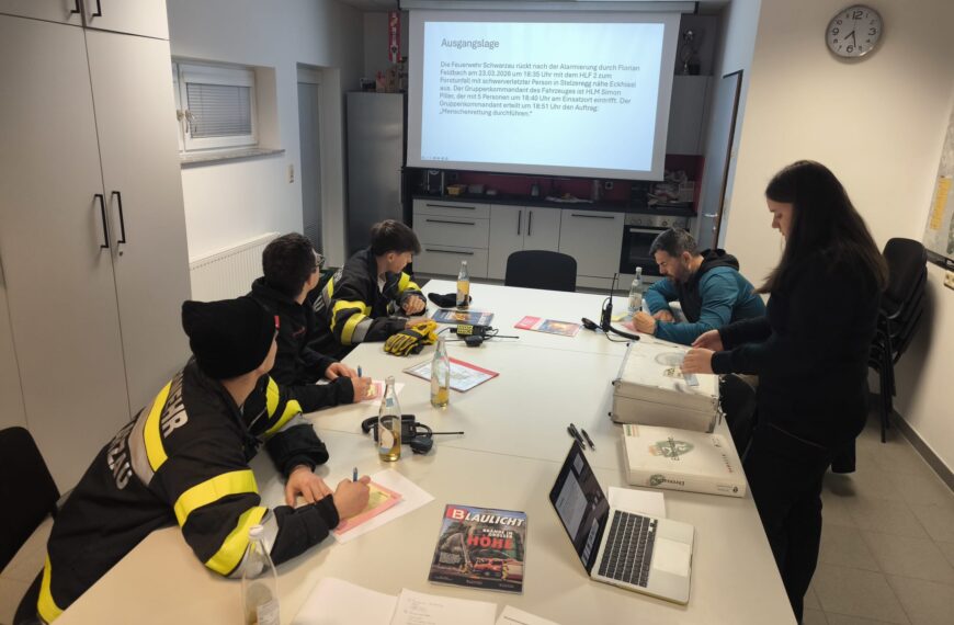 Übungsannahme Forstunfall