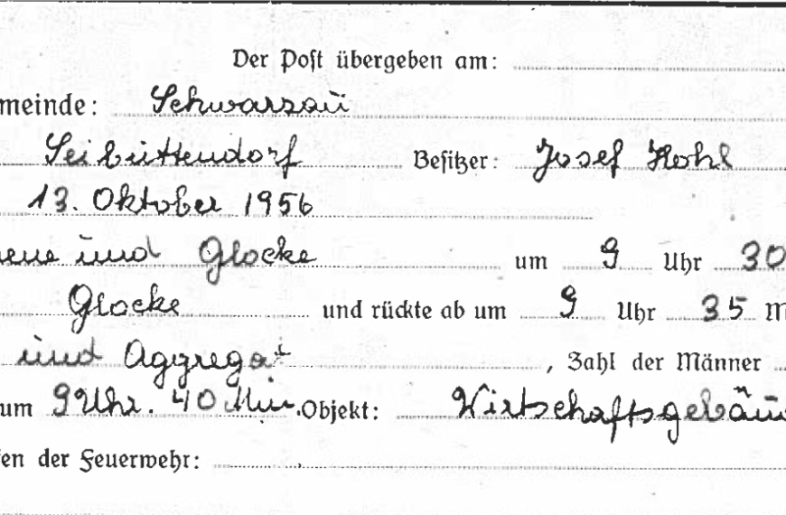 Das historische Ereignis
